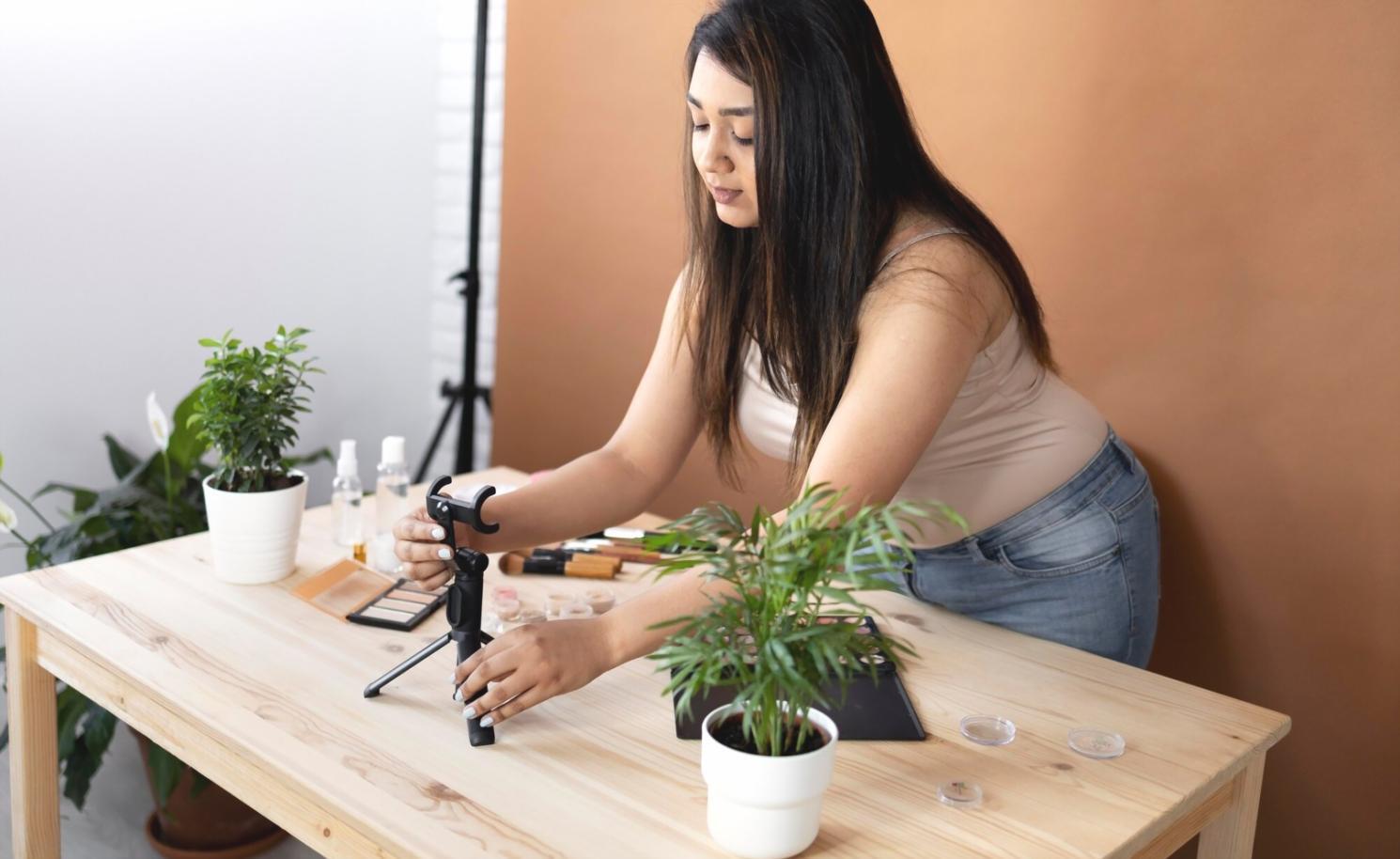 Collaborative workspace showing teamwork and innovation